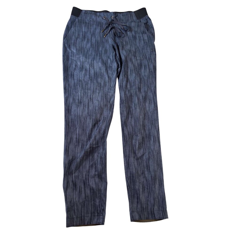 Athleta Womens Blue Active Wear Stride Midtown Athletic Pull On Stretch Size 2